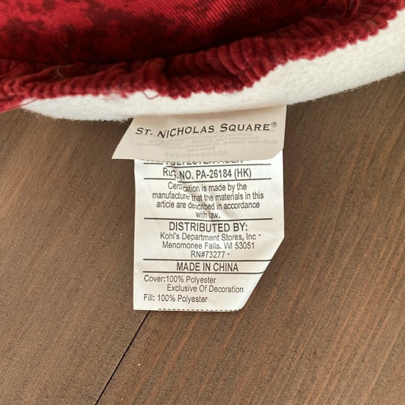 St. Nicholas Square Snowmen Doorstop Plush Christmas Trees - Picture 14 of 16